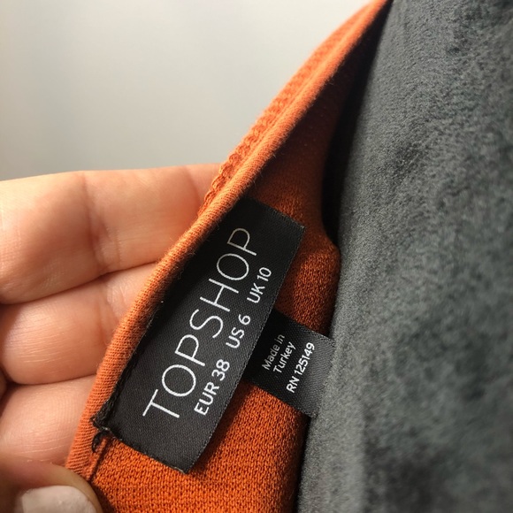 TopShop Ribbed Halter Tank Top - Picture 4 of 4